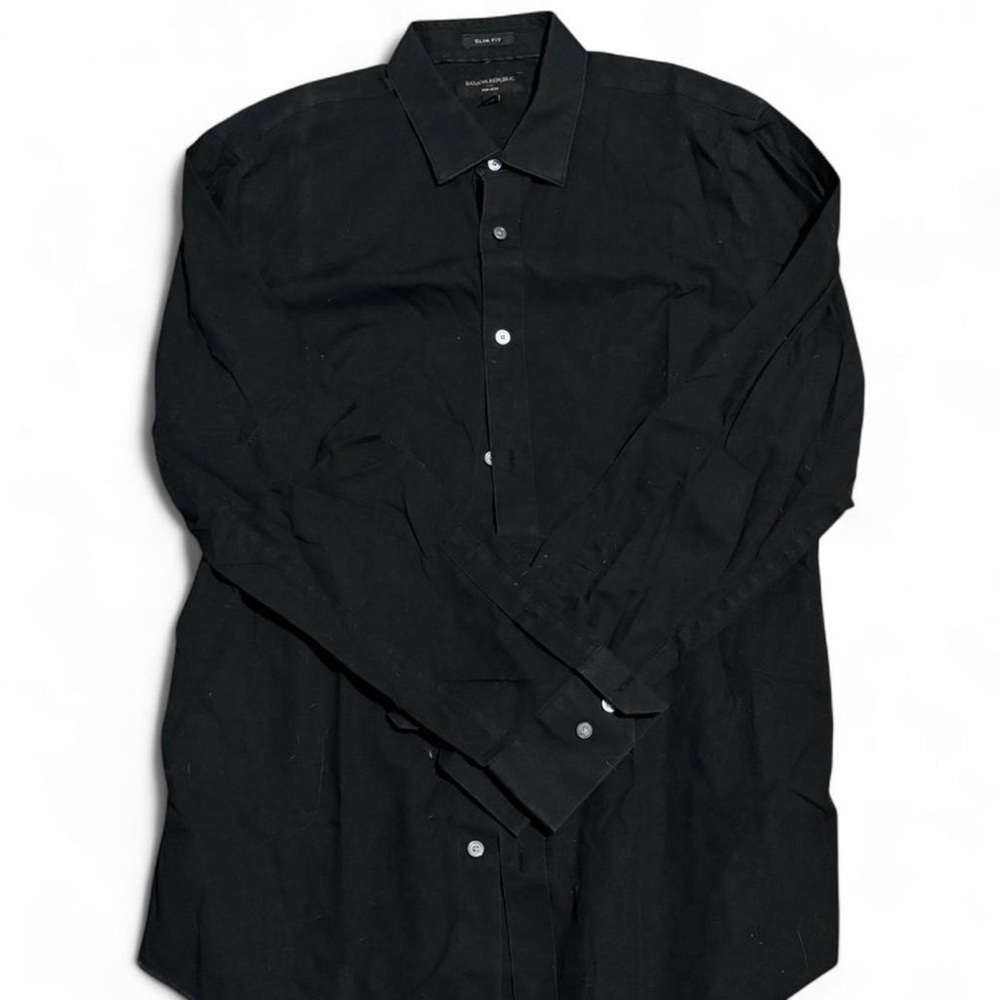 Banana Republic Black Dress Shirt for Men